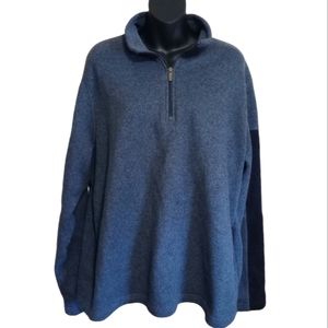 Land's End Men's 1/4-Zip Fleece Pullover